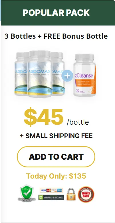Abdomax 3 bottle 
